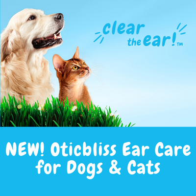 NEW! Oticbliss™ Ear Care for Dogs & Cats